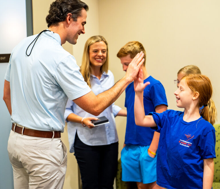 Dr Boyle With Patients 1