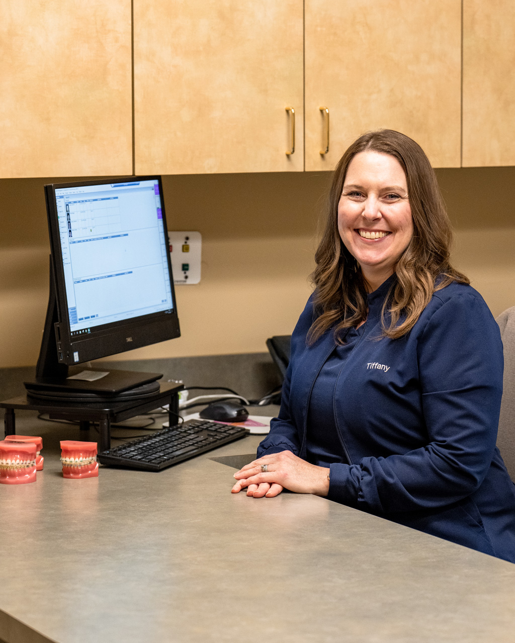Smiling Female Technician