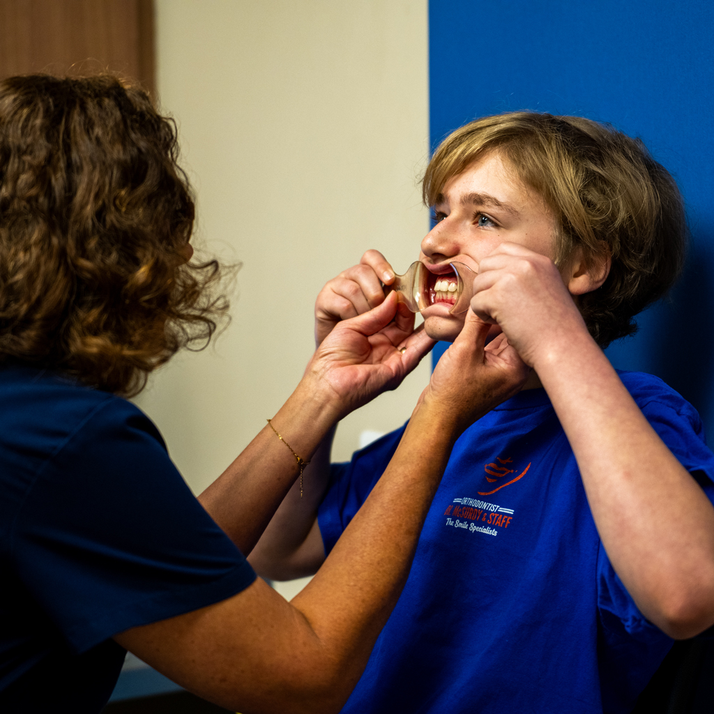 Technician With Patient 1